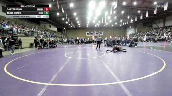 113 lbs Champ. Round 2 - Taiga Kwon, Ozark vs Carter King, Hannibal