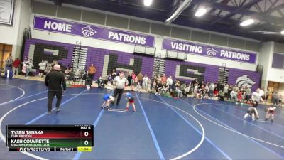 48 lbs Cons. Round 1 - Kash Couvrette, Stallions Wrestling Club vs Tysen Tanaka, Team Prestige