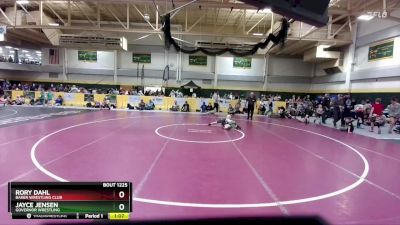 60 lbs Cons. Semi - Jayce Jensen, Governor Wrestling vs Rory Dahl, Baker Wrestling Club