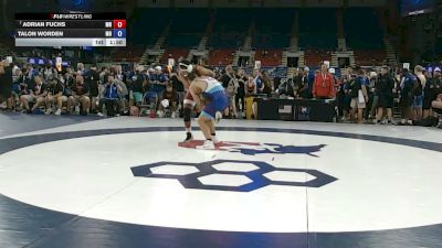 215 lbs Champ. Rd Of 32 - Adrian Fuchs, Minnesota vs Talon Worden, Missouri