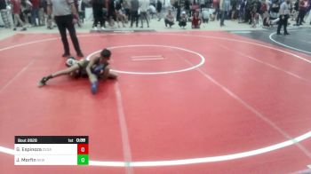 83 lbs Consi Of 4 - Garyn Espinoza, Cedaredge Wrestling vs Jeriah Morfin, New Mexico Bad Boyz