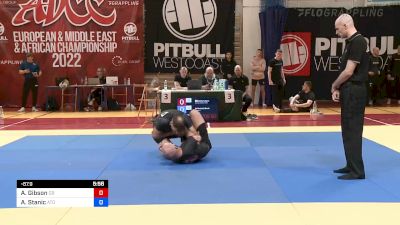 Ashley Gibson vs Antonio Stanic 2022 ADCC Europe, Middle East & African Championships