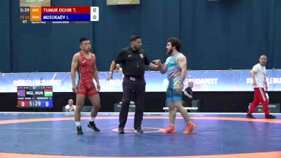 65 kg Quarter Final - Ismail Musukaev, HUN vs Tulga Tumur-Ochir, MGL
