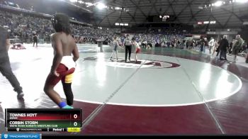 67 lbs 5th Place Match - Corbin Storm, White River Hornets Wrestling Club vs Townes Hoyt, NWWC