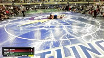 215 lbs Finals (8 Team) - Rylan Kuhn, Saint Pius X (Kansas City) vs Brady Wight, Vacaville