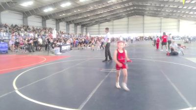 46 lbs Semifinal - Megan Gulley, Valley Bad Boys vs Alina Martinez, Kingdom WC