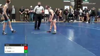 132 lbs Prelims - Kegan Swain, Unattached 20 vs Drew Lang, Unattached 79
