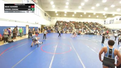 106 lbs Champ. Round 2 - Isaac Olivares, Hesperia vs Ezekiel Corona, Alta Loma High School