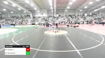 182 lbs Round Of 64 - Brock Hacker, GA vs Mason Kartchner, UT