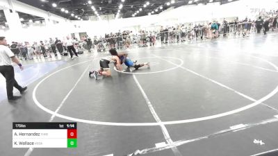 175 lbs Round Of 16 - Alfonso Hernandez, Threshold WC vs Keimonie Wallace, Vegas Sport WC