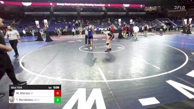 150 lbs Round Of 64 - Michael Maraio, Saugus/Peabody vs Tyler Bordeleau, Greater Lowell