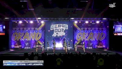 Claws Out All Stars - Lady Leopards [2025 L1 Senior - D2 - Small Day 2] 2025 The American Grand Grand Nationals