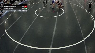 165 lbs Quarterfinals (8 Team) - Cory Langenberg, Milford vs Robert Nelson, Minden