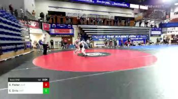 184 lbs Consi Of 8 #2 - Cody Fisher, Unattached-Iowa State vs Caleb Orris, Unattached-South Dakota State