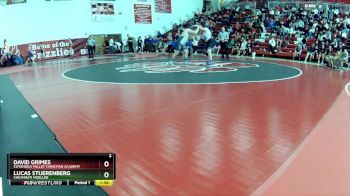 285 lbs Round 3 - David Grimes, Cuyahoga Valley Christian Academy vs Lucas Stuerenberg, Cincinnati Moeller