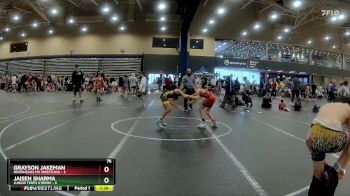 76 lbs Round 7 (8 Team) - Grayson Jakeman, Riverheads MS Wrestling vs Jaisen Sharma, Junior Terps Xtreme