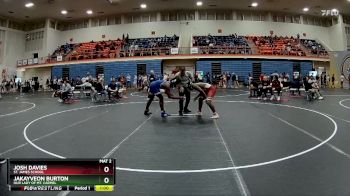 175 lbs Cons. Round 2 - Jakayveon Burton, Our Lady Of Mt. Carmel vs Josh Davies, St. James School