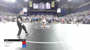 132 lbs Rnd Of 64 - Luke Grindstaff, Illinois vs Aiden Chur, California