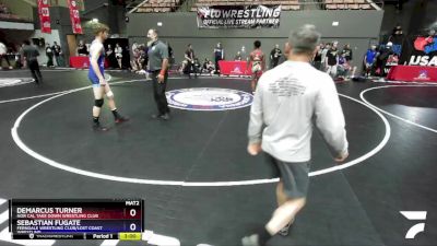 150 lbs Champ. Round 2 - Demarcus Turner, Nor Cal Take Down Wrestling Club vs Sebastian Fugate, Ferndale Wrestling Club/Lost Coast Wrestling