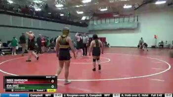 Round 2 - Eva Diaz, Waverly-Shell Rock vs Bree Swenson, Vinton-Shellsburg