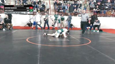 80_B lbs Consi Of 32 #2 - Steven Barker, Bensalem vs Levi Sisler, Jefferson Morgan