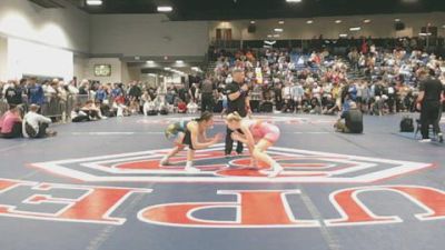 106 lbs Round Of 32 - Reagan Swain, DE vs Emily Finley, KS
