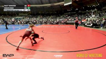 46 lbs Semifinal - Riley Tarwater, Eufaula Ironheads Wrestling Club vs Rozlyn Reed, Legacy Elite Wrestling Club