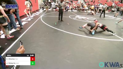 96 lbs Consolation - Carter Ritchie, Parsons Wrestling Club vs Jonah Roberts, HURRICANE WRESTLING ACADEMY