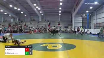 56 lbs Prelims - Yahseer Alston, Team Nauman Black vs Noah Desmond, Warhawks Wrestling Inc.