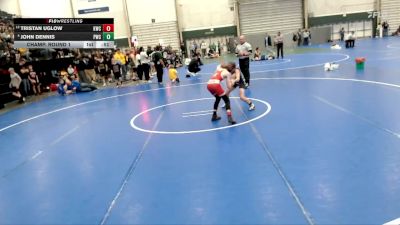 80 lbs Champ. Round 1 - Tristan Uglow, Kimball Wrestling Club vs John Dennis, Pioneer Wrestling Club