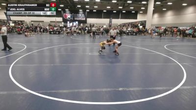 75 lbs Champ. Rd Of 32 - Austin Krautkramer, Weigh In Club vs Joel Alves, Montana