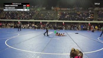55 lbs Quarterfinal - Mia Mercado, No Limit Wrestling Club vs Reece Craighton, CIWC Team Intensity