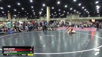 132 lbs Placement (4 Team) - Gage Ahysen, Assassins Blue vs Gavin Petersen, Trojan WA