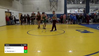 285 lbs Consy 3 - Palmer Reber, Berks Catholic vs Andrew Henderson, St. Edward-OH