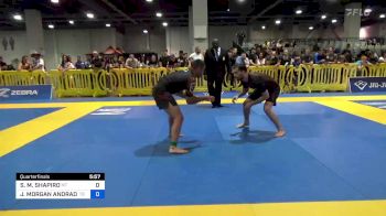 SAM M. SHAPIRO vs JOSHUA MORGAN ANDRADE 2023 American National IBJJF Jiu-Jitsu Championship