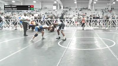 138 lbs Round Of 32 - Samuel Gantt, NC vs Maxwell Beck, OH