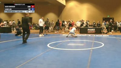 126 lbs Cons. Sub-rd Of 16 - Jack Moran, Shore Thing Wrestling Club vs Liam Lin, GPS/KD Trained