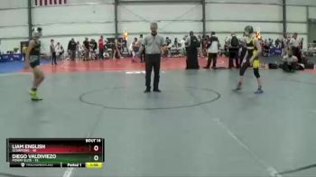 105 lbs Round 5 (6 Team) - Liam English, Scorpions vs Diego Valdiviezo, Poway Elite