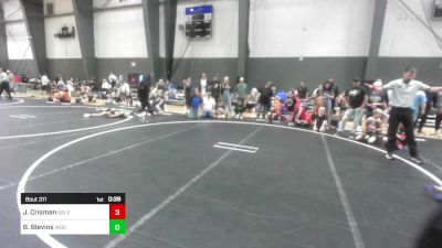 37 lbs Rr Rnd 2 - Jayce Crisman, Salem Elite vs Blair Blevins, Independent