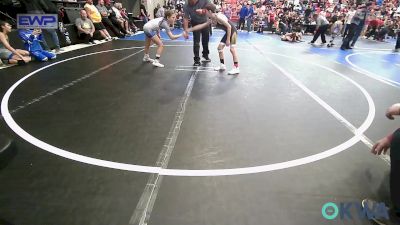 76-80 lbs Rr Rnd 2 - Benjamin Stevens, Beggs Youth Wrestling Program vs Sophia Whitenack, Tiger Trained Wrestling