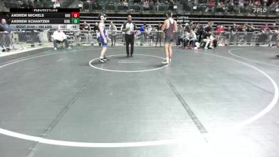 160 lbs Round Of 16 - Andrew Michels, River Dell vs Andrew Schantzer, Burlington Twp