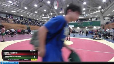 285 lbs Cons. Round 2 - Noah Morand, San Marcos vs Jonathan Torres ...