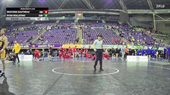 174 lbs Round 1 (6 Team) - Brayden Gautreau, Central Michigan vs Ryan Bolletino, Campbell