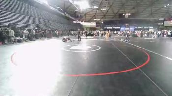 132 lbs Quarterfinal - Glenny Black, Olympiad RTC vs Drayden Gaither, Moses Lake Wrestling Club