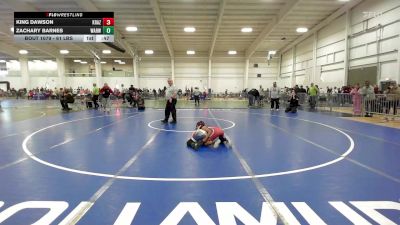 61 lbs Consi Of 16 #1 - King Dawson, Krazy Monkey WC vs Zachary Barnes, Warwick PAL