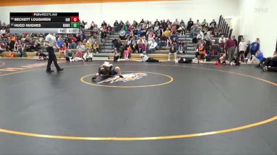 105 lbs Semifinal - Beckett Loughren, Immortal Athletics WC vs Hugo Hughes, Big Game Wrestling Club