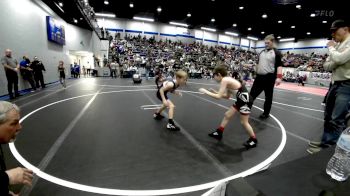 64 lbs Final - George Britt, Pauls Valley Panther Pinners vs Arlie Zorn, Noble Takedown Club