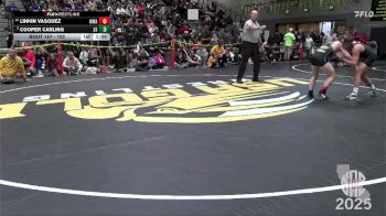 122 lbs Champ. Round 1 - Cooper Carling, Sierra Sabers vs Linkin Vasquez, Wright Wrestling Academy