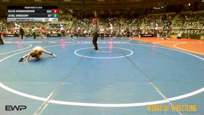 60 lbs Round Of 16 - Ellis Koenigseker, Colorado Top Team vs Axel Gregory, Tulsa Blue T Panthers