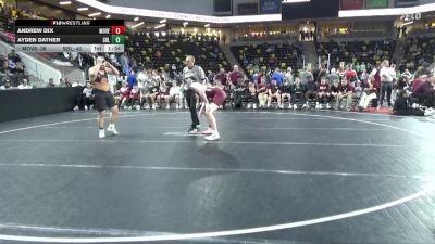 215 lbs 5th & 7th Place - Andrew Dix, Mount Vernon vs Ayden Dather, Sergeant Bluff-Luton